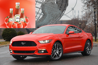 Illustration for article titled Heinz and Ford teaming up to make cars from Ketchup*.